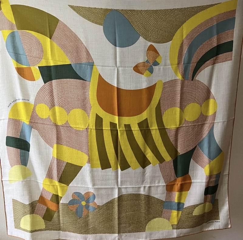 Hermes scarf 135X135cm E081306